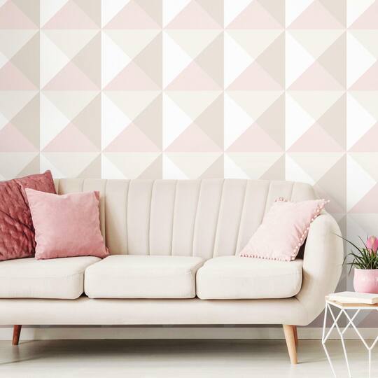 RoomMates Origami Peel & Stick Wallpaper